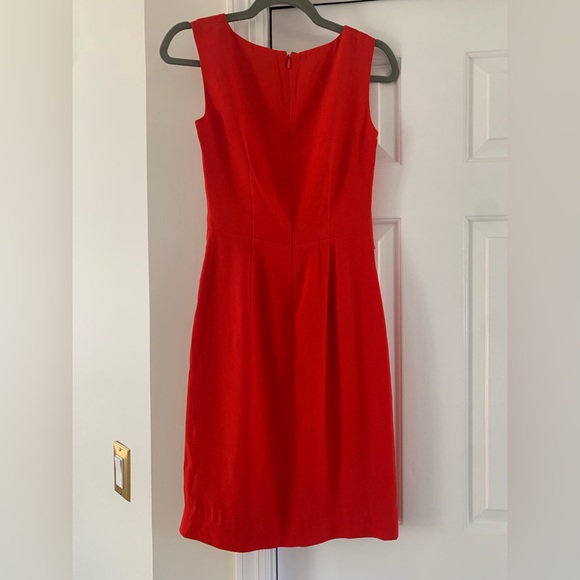 Reiss Red Twist Sheath Dress - Picture 2 of 4